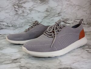 Johnston & Murphy Grey Knit Sneakers Shoes Size 6M